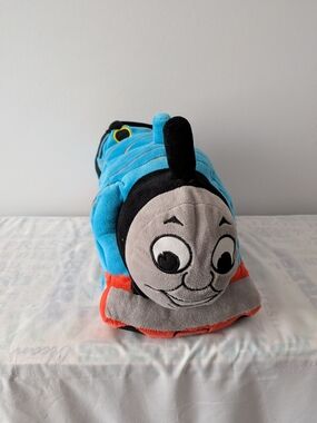Thomas the Train Tank Engine Plush 16" Stuffed Pillow Toy Microbead 2013 Gullane